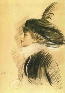 Belle da Costa Greene by Paul Cesar Helleu c. 1913